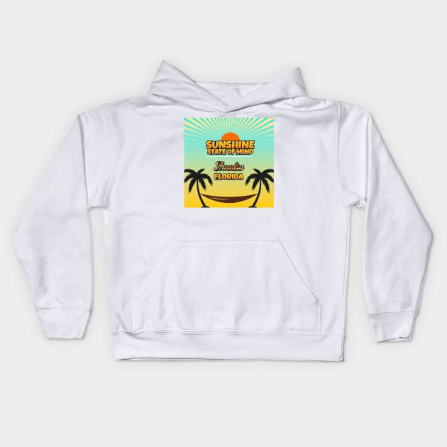 Arcadia Florida - Sunshine State of Mind Kids Hoodie by Gestalt Imagery